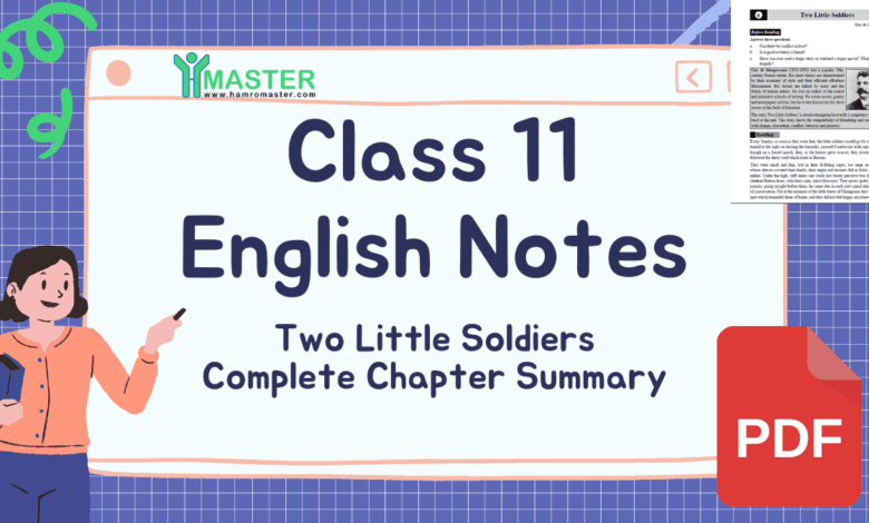 Class 11 English "The Necklace" Summary | Key Themes & Analysis